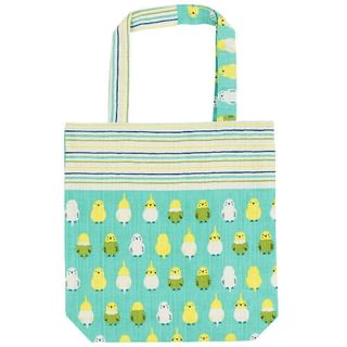 hamamonyo-Parrots in a Row Small Tote Bag