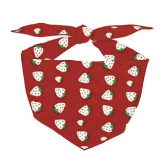 hamamonyo-Pets Bandana Mini Strawberries