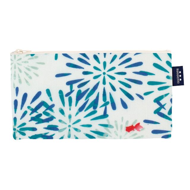 hamamonyo-Refreshing Fireworks Flat Pouch