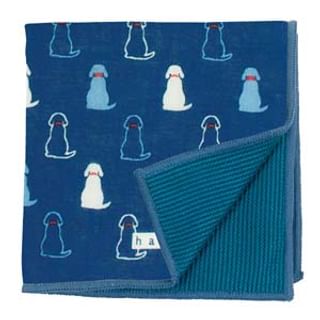 hamamonyo-Sitting Dogs Clean Cloth Handkerchief