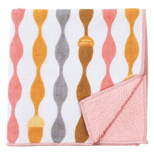hamamonyo-Tatewaku Acorn Pattern Hand Towel