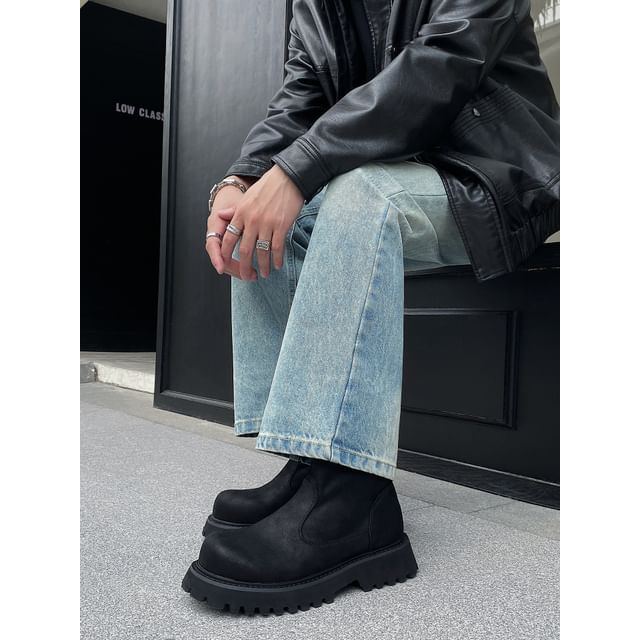 HANO-Platform Short Boots
