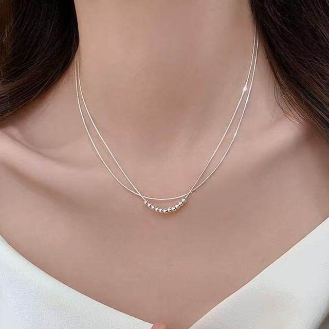 Hansha-Bead Layered Alloy Choker