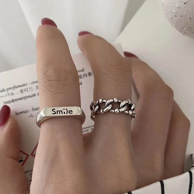 Hansha-Chain Link Ring