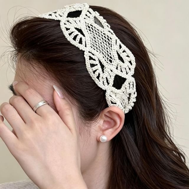 Hansha-Crochet Plain Headband