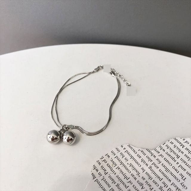 Hansha-Metal Ball Bracelet