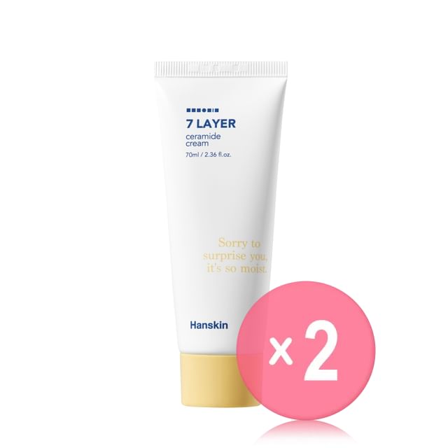 Hanskin-7 Layer Ceramide Cream 2pcs Bundle Set