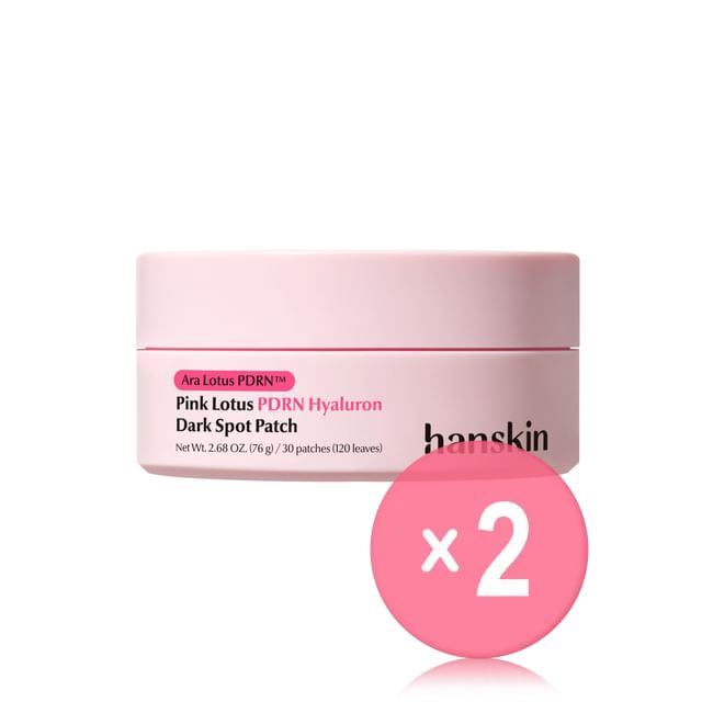 Hanskin-Pink Lotus PDRN Hyaluron Dark Spot Patch 2pcs Bundle Set