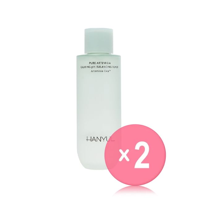 HANYUL-Pure Artemisia Calming pH-Balancing Toner 2pcs Bundle Set