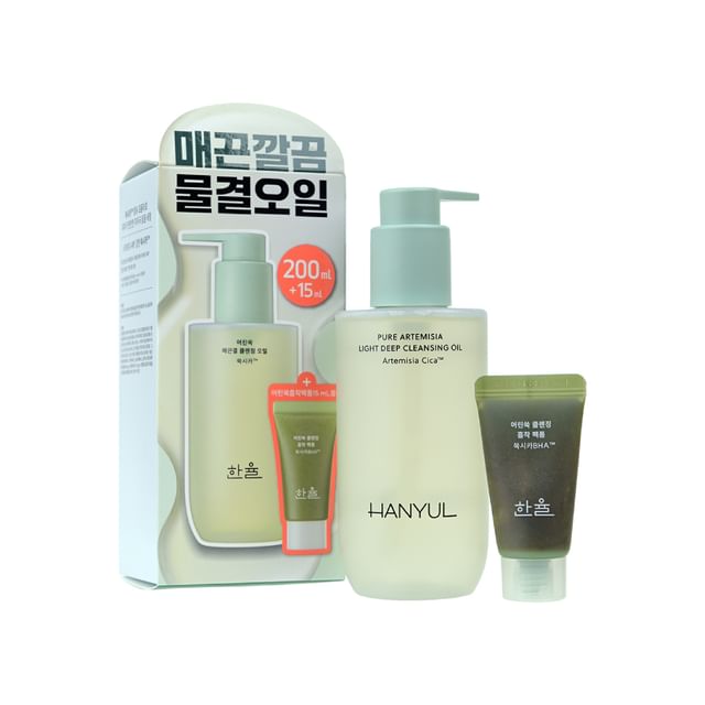 HANYUL-Pure Artemisia Light Deep Cleansing Oil Special Set