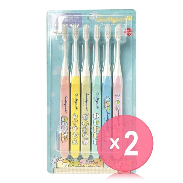 HAPICA-Sumikko Gurashi Toothbrush Set 2pcs Bundle Set