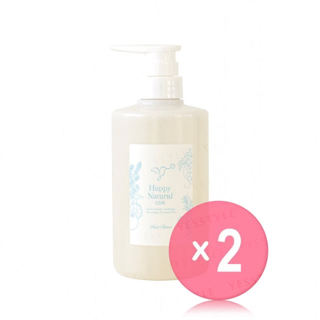 Happy Natural-Clean Rinse 2pcs Bundle Set