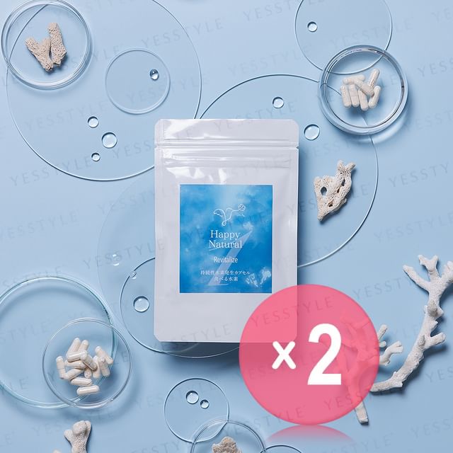 Happy Natural-Hydrogen Powder Capsule 2pcs Bundle Set