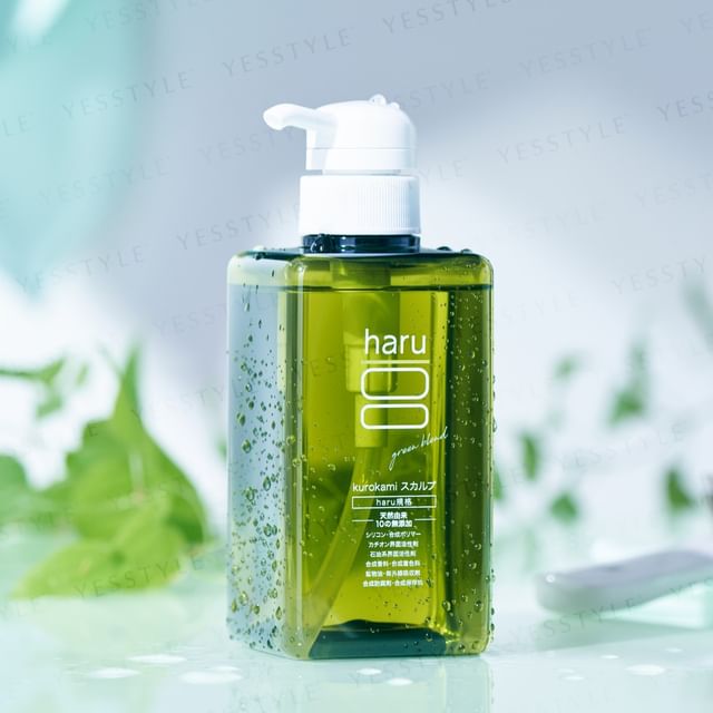 haru-Kurokami Scalp Shampoo Green