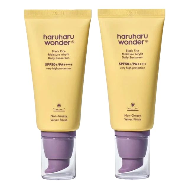 haruharu wonder - Black Rice Moisture Airyfit Sunscreen Bundle Set
