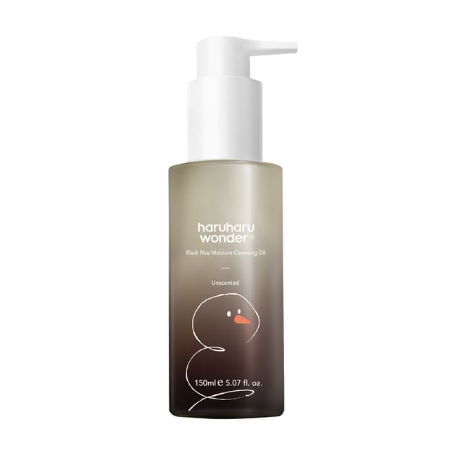 haruharu wonder-Aceite Limpiador Edición Navidad Black Rice Moisture Deep Cleansing Oil Christmas Edition
