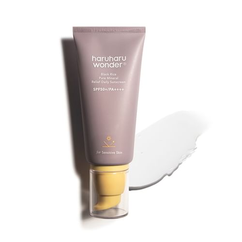 日焼け止め haru chisa haruharu wonder - Black Rice Pure Mineral Relief Daily Sunscreen