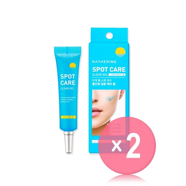 HATHERINE-Spot Care Clear Gel 2pcs Bundle Set