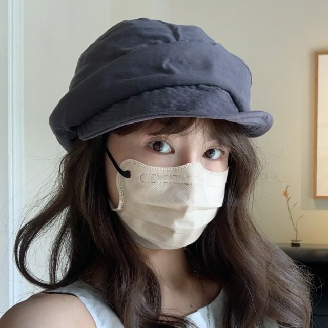 HATHOT-Plain Panel Cap