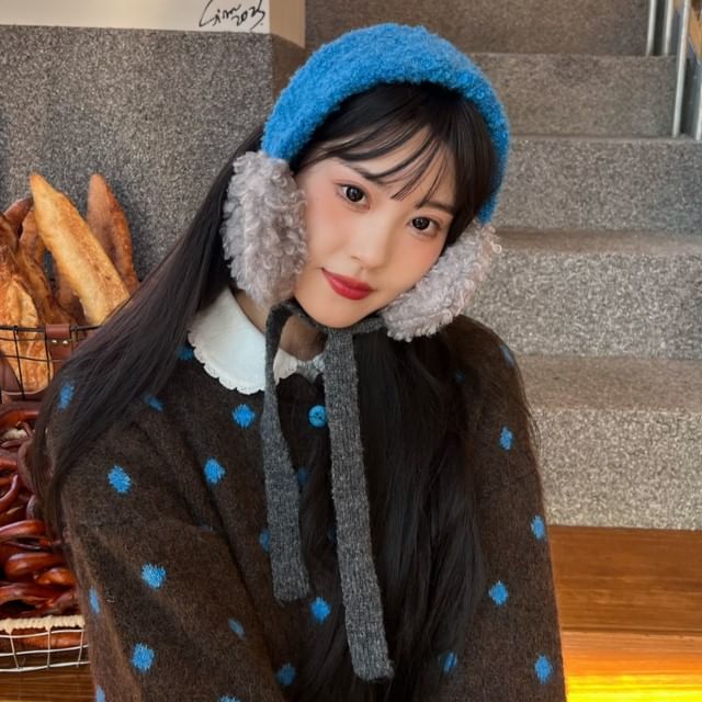 Hatrix-Two-Tone Chenille Earmuffs