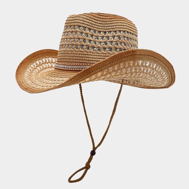 Hatrix-Woven Cowboy Hat