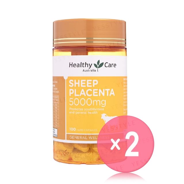 Healthy Care-Sheep Placenta 5000mg 2pcs Bundle Set
