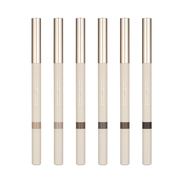 Heart Percent-Dote on Mood Edge Flat Eyebrow - Crayon à sourcils - 6 couleurs