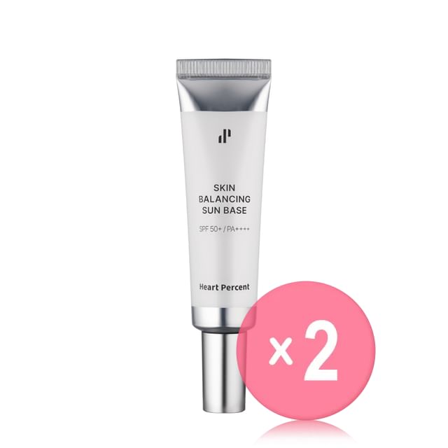 Heart Percent-Skin Balancing Sun Base 2pcs Bundle Set