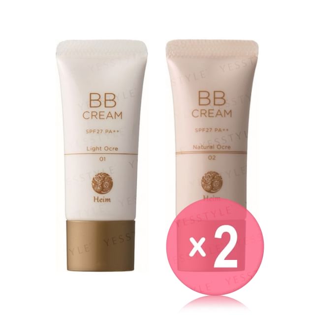 HEIM-BB Cream SPF 27 PA 2pcs Bundle Set