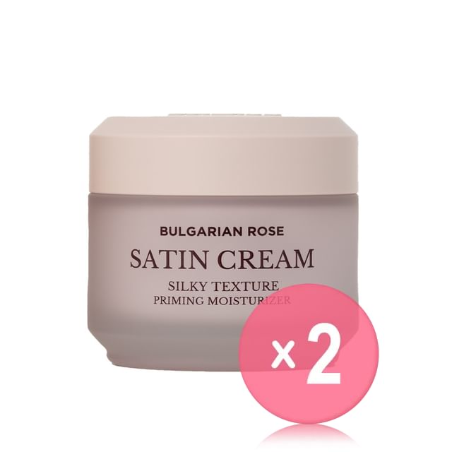 heimish-Bulgarian Rose Satin Cream 2pcs Bundle Set