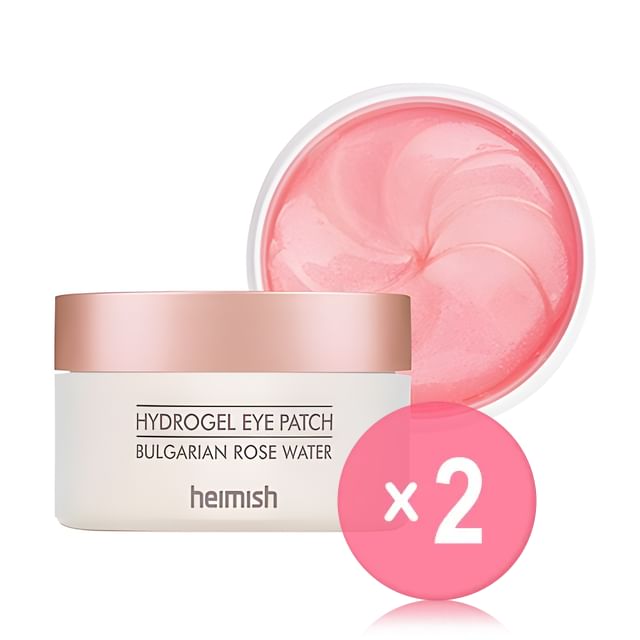 heimish-Bulgarian Rose Water Hydrogel Eye Patch 2pcs Bundle Set