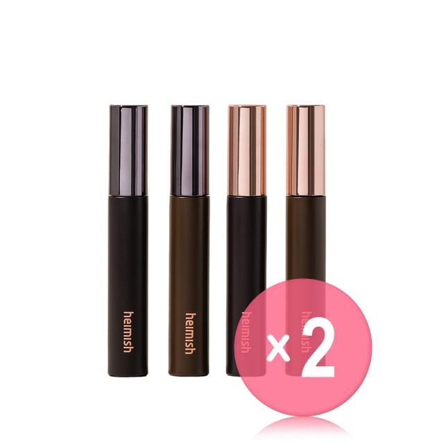 heimish-Dailism Smudge Stop Mascara - 4 Types 2pcs Bundle Set