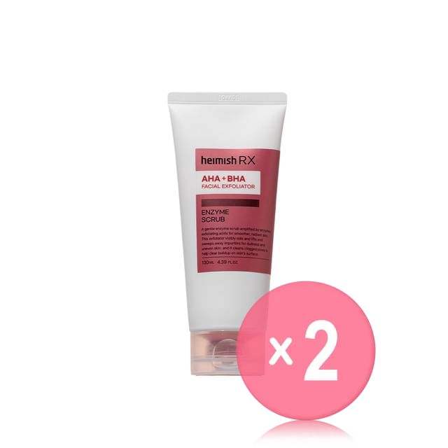 heimish-RX AHA BHA Enzyme Scrub 2pcs Bundle Set