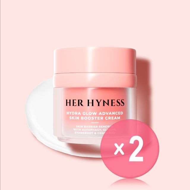 HER HYNESS-Hydra Glow Advanced Skin Booster Cream 2pcs Bundle Set
