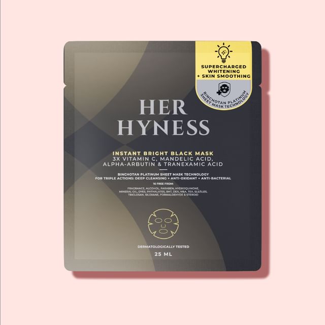 HER HYNESS-Instant Bright Black Mask