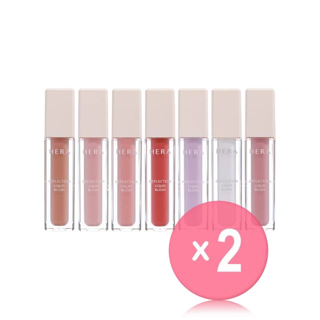 HERA-Reflection Liquid Blush - 7 Colors 2pcs Bundle Set