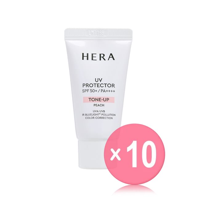HERA-UV Protector Tone-Up Peach Mini 10pcs Bundle Set
