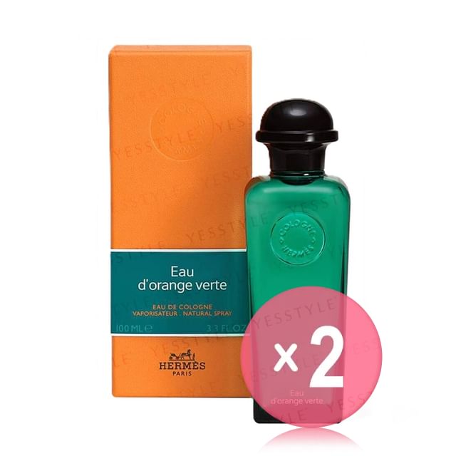 Hermès-Eau DOrange Verte Eau De Cologne 2pcs Bundle Set