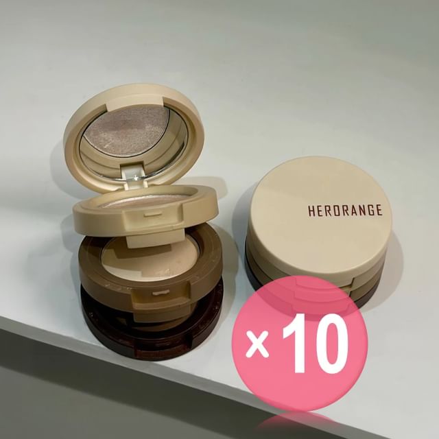 HERORANGE-Boom Boom Tri-colour Finish - 2 Types 10pcs Bundle Set