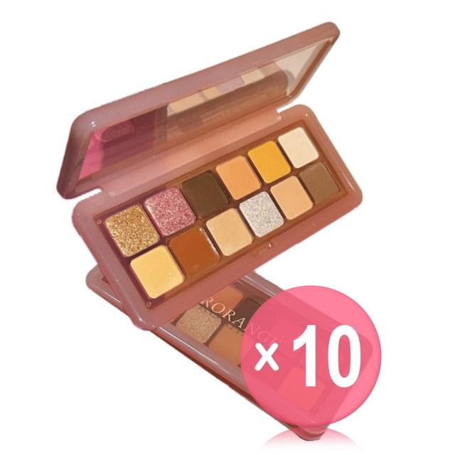 HERORANGE-Eyeshadow Palette - Grapefruit 10pcs Bundle Set