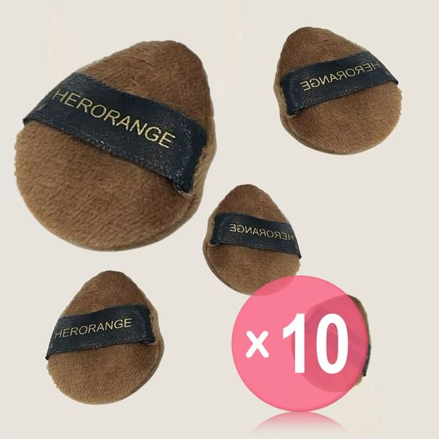 HERORANGE-Finger Cushion Puff 10pcs Bundle Set