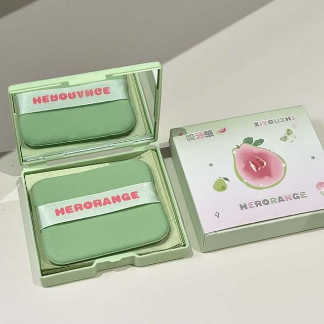 HERORANGE-Guava Matte Blotting Papers - Papiers matifiants à la goyave