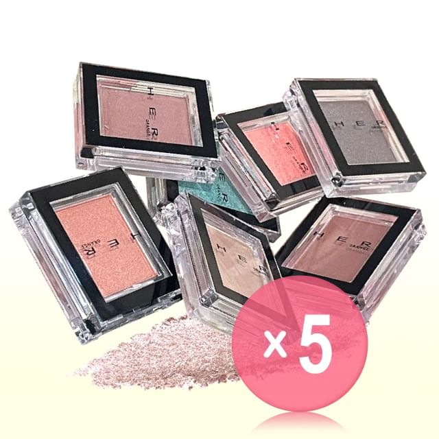 HERORANGE-Misty Silkworm Eyeshadow Powder - 5-7 5pcs Bundle Set