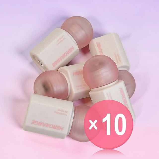 HERORANGE-Soft Matte Pink Liquid Blush - 5 Colors 10pcs Bundle Set
