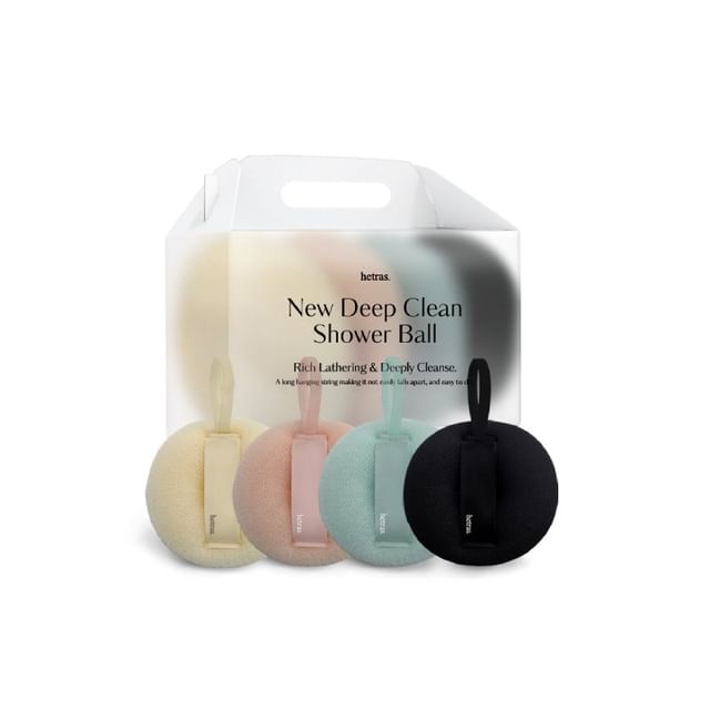 hetras-New Deep Clean Shower Ball Set