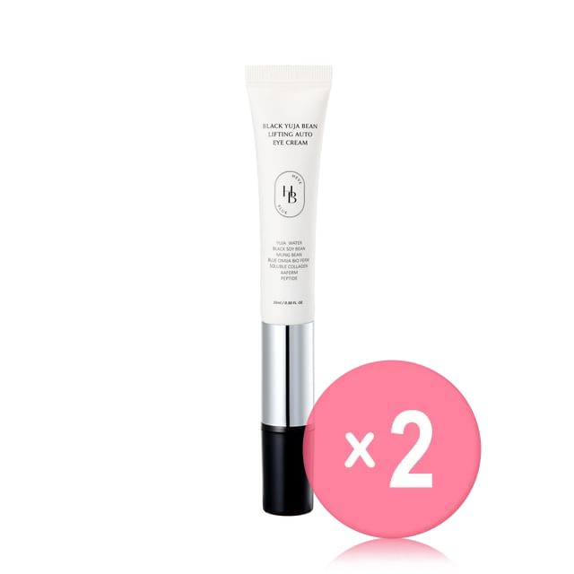 HEVEBLUE-Black Yuja Bean Lifting Auto Eye Cream 2pcs Bundle Set