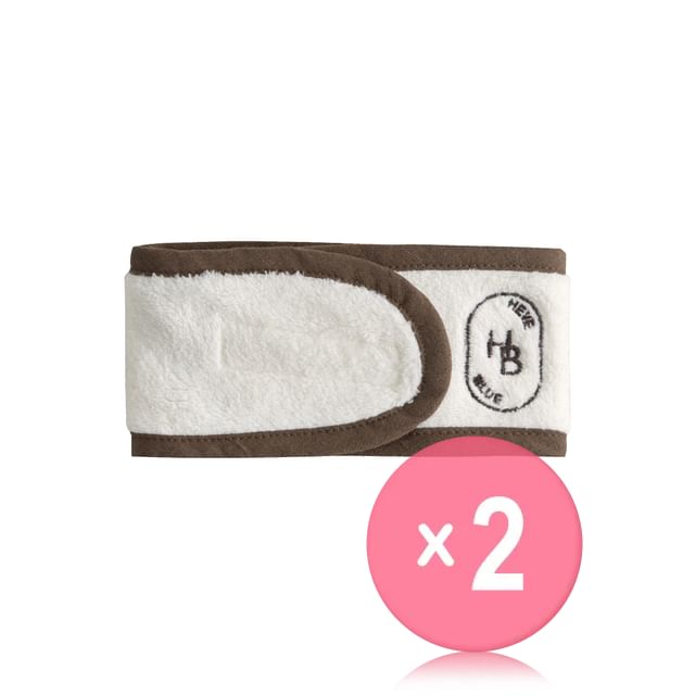 HEVEBLUE-Microfiber Soft Hairband 2pcs Bundle Set