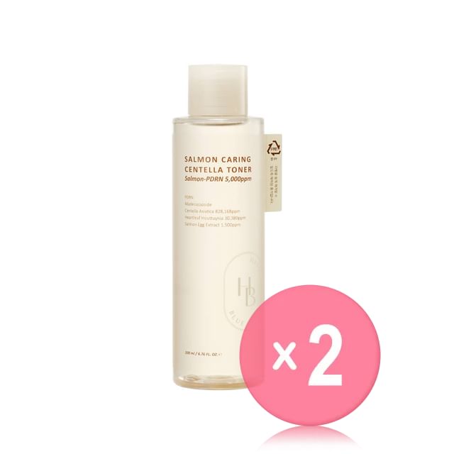HEVEBLUE-Salmon Caring Centella Toner 2pcs Bundle Set