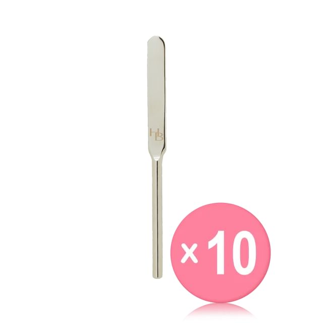 HEVEBLUE-Soft Slim Foundation Spatula 10pcs Bundle Set