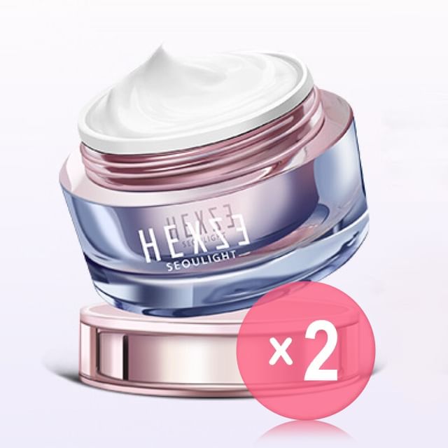 HEXZE-Refreshing Tone-up Lazy Cream 2pcs Bundle Set